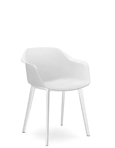 Крісло для відвідувача LD SEATING RIVA RI-01-PP на ніжках - купити Київ, Дніпро, Одеса, Львів, Харків