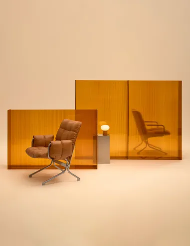 Мягкое кресло PROFIM SNAP 21H 2P для посетителя, кожаное - купить Киев, Днепр, Одесса, Львов, Харьков