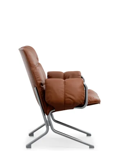 Мягкое кресло PROFIM SNAP 21H 2PF для посетителя, кожаное - купить Киев, Днепр, Одесса, Львов, Харьков