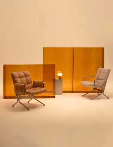 Мягкое кресло PROFIM SNAP 21H 2PF для посетителя, кожаное - купить Киев, Днепр, Одесса, Львов, Харьков