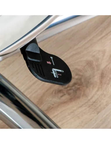 Кресло F185 WL для руководителя, белое, кожаное - купить Киев, Днепр, Одесса, Львов, Харьков