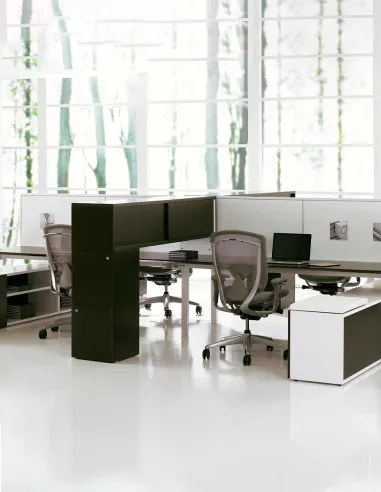 Кресло OKAMURA CONTESSA SECONDA, c сетчатым сиденьем, серый корпус - купить в Киеве, Днепре, Харькове, Одессе, Львове