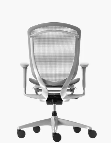 Кресло OKAMURA CONTESSA SECONDA, c сетчатым сиденьем, серый корпус - купить в Киеве, Днепре, Харькове, Одессе, Львове