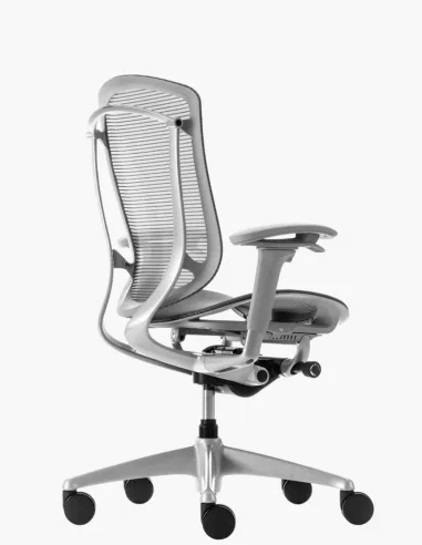 Кресло OKAMURA CONTESSA SECONDA, c сетчатым сиденьем, серый корпус - купить в Киеве, Днепре, Харькове, Одессе, Львове