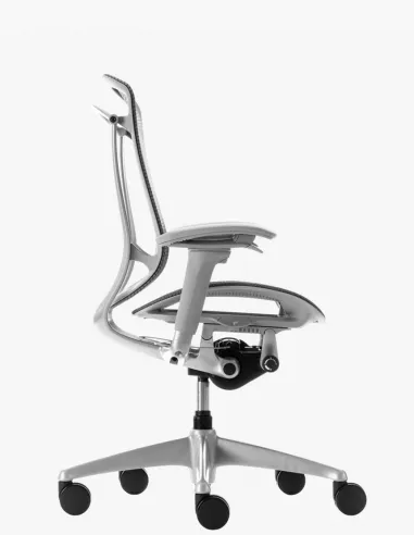 Кресло OKAMURA CONTESSA SECONDA, c сетчатым сиденьем, серый корпус - купить в Киеве, Днепре, Харькове, Одессе, Львове