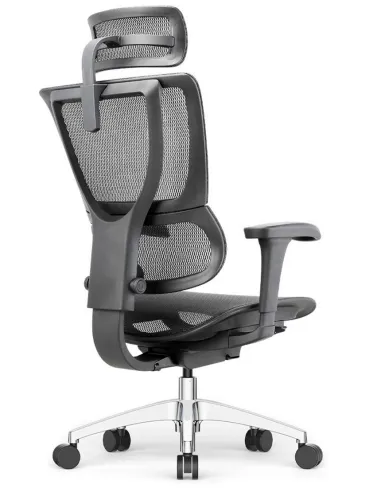 Кресло MIRUS-IOO PROJECT 2 (IOOB2WB-AB-HAM, СЕТКА Т-168-B1 BLACK), эргономичное