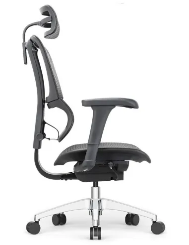 Кресло MIRUS-IOO PROJECT 2 (IOOB2WB-AB-HAM, СЕТКА Т-168-B1 BLACK), эргономичное