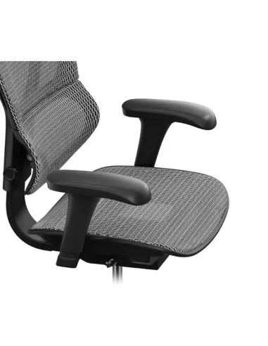 Кресло MIRUS-IOO PROJECT 2 (IOOB2WB-AB-HAM, СЕТКА Т-168-B1 BLACK), эргономичное