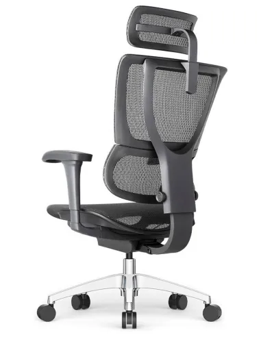 Кресло MIRUS-IOO PROJECT 2 (IOOB2WB-AB-HAM, СЕТКА Т-168-B1 BLACK), эргономичное