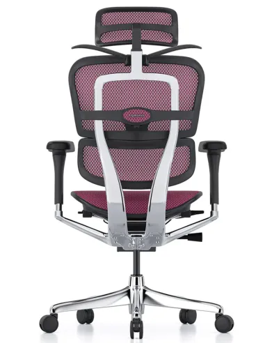 Кресло ERGOHUMAN ELITE 2 (EHE2-AB-HAM-5D-L, сетка T-168-B5 Pink), эргономичное - купить Киев, Днепр, Одесса, Львов, Харьков