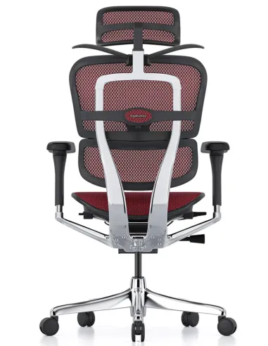 Крісло ERGOHUMAN ELITE 2 (EHE2-AB-HAM-5D-L, сітка T-168-B3 Scarlet), ергономічне - купити Київ, Дніпро, Одеса, Львів, Харків