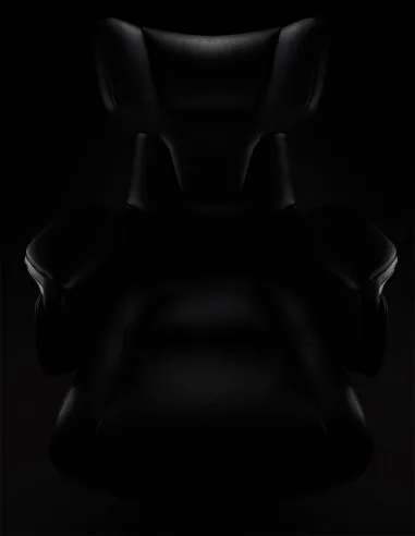 Кресло KRESLALUX ROWAN BLACK для руководителя, кожаное - купить Киев, Днепр, Одесса, Львов, Харьков