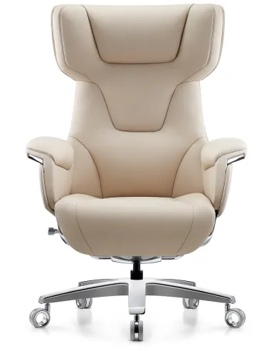 Кресло KRESLALUX ROWAN IVORY для руководителя, кожаное - купить Киев, Днепр, Одесса, Львов, Харьков
