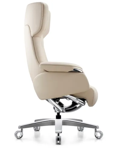 Кресло KRESLALUX ROWAN IVORY для руководителя, кожаное - купить Киев, Днепр, Одесса, Львов, Харьков