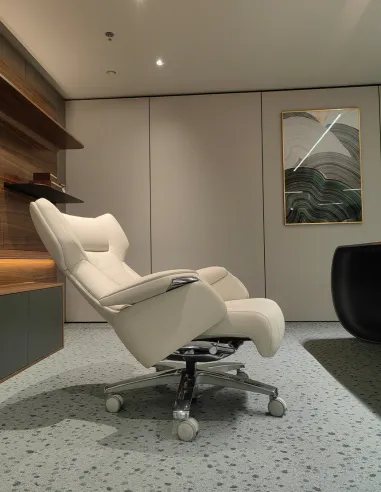 Кресло KRESLALUX ROWAN IVORY для руководителя, кожаное - купить Киев, Днепр, Одесса, Львов, Харьков