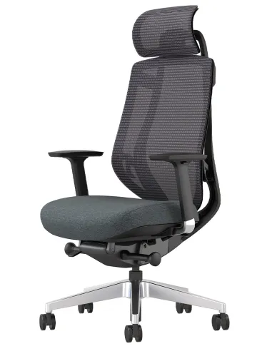 Кресло KRESLALUX OSIER-A Black, эргономичное - купить Киев, Днепр, Одесса, Львов, Харьков