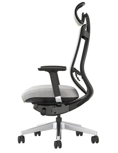 Кресло KRESLALUX OSIER-A GREY, эргономичное - купить Киев, Днепр, Одесса, Львов, Харьков