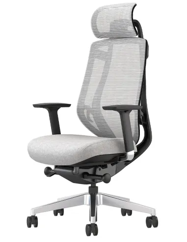 Кресло KRESLALUX OSIER-A GREY, эргономичное - купить Киев, Днепр, Одесса, Львов, Харьков