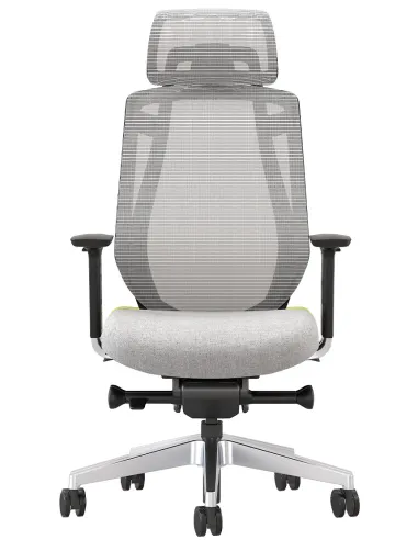 Кресло KRESLALUX OSIER-A GREY, эргономичное - купить Киев, Днепр, Одесса, Львов, Харьков