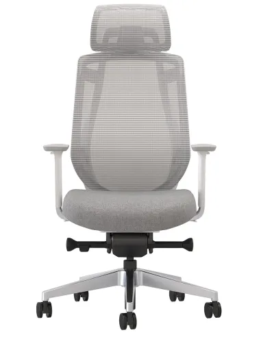 Кресло KRESLALUX OSIER-A-BS GREY, эргономичное - купить Киев, Днепр, Одесса, Львов, Харьков
