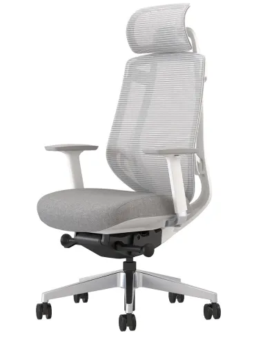 Кресло KRESLALUX OSIER-A-BS GREY, эргономичное - купить Киев, Днепр, Одесса, Львов, Харьков