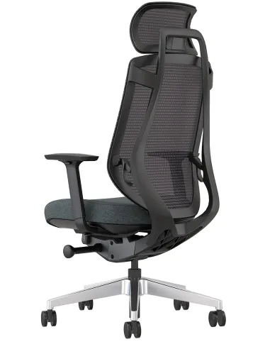 Кресло KRESLALUX OSIER-A1 BLACK, эргономичное - купить Киев, Днепр, Одесса, Львов, Харьков
