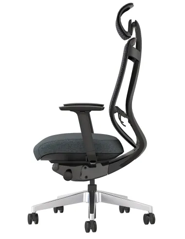 Кресло KRESLALUX OSIER-A1 BLACK, эргономичное - купить Киев, Днепр, Одесса, Львов, Харьков