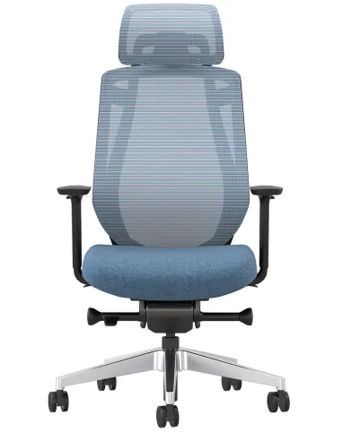 Кресло KRESLALUX OSIER-A1 BLUE, эргономичное - купить Киев,  Днепр, Одесса, Львов, Харьков