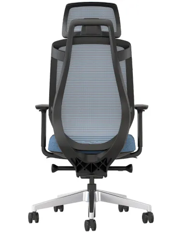 Кресло KRESLALUX OSIER-A1 BLUE, эргономичное - купить Киев,  Днепр, Одесса, Львов, Харьков