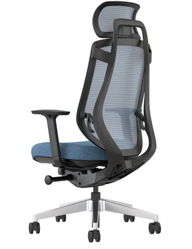 Кресло KRESLALUX OSIER-A1 BLUE, эргономичное - купить Киев,  Днепр, Одесса, Львов, Харьков