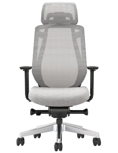 Кресло KRESLALUX OSIER-A1 GREY, эргономичное - купить Киев, Днепр, Одесса, Львов, Харьков