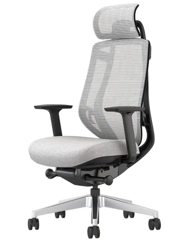 Кресло KRESLALUX OSIER-A1 GREY, эргономичное - купить Киев, Днепр, Одесса, Львов, Харьков