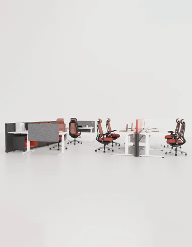 Кресло KRESLALUX OSIER-A1 GREY, эргономичное - купить Киев, Днепр, Одесса, Львов, Харьков