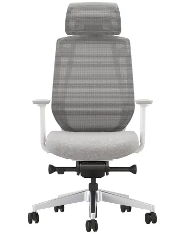 Кресло KRESLALUX OSIER-A1-BS GREY, эргономичное - купить Киев, Днепр, Одесса, Львов, Харьков