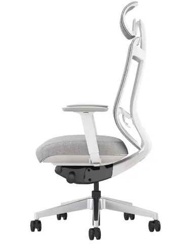 Кресло KRESLALUX OSIER-A1-BS GREY, эргономичное - купить Киев, Днепр, Одесса, Львов, Харьков