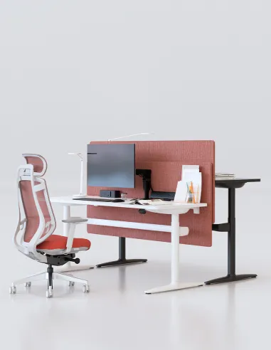 Кресло KRESLALUX OSIER-A1-BS RED, эргономичное - купить Киев, Днепр, Одесса, Львов, Харьков