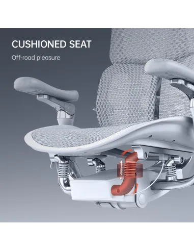 Крісло SIHOO DORO-S300 PRO WHITE ергономічне - купити Київ, Дніпро, Одеса, Львів, Харків