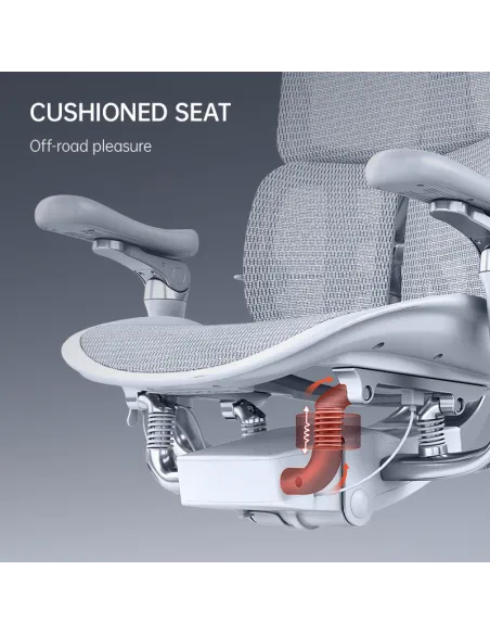 Крісло SIHOO DORO-S300 PRO WHITE ергономічне - купити Київ, Дніпро, Одеса, Львів, Харків