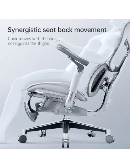 Крісло SIHOO DORO-S300 PRO WHITE ергономічне - купити Київ, Дніпро, Одеса, Львів, Харків