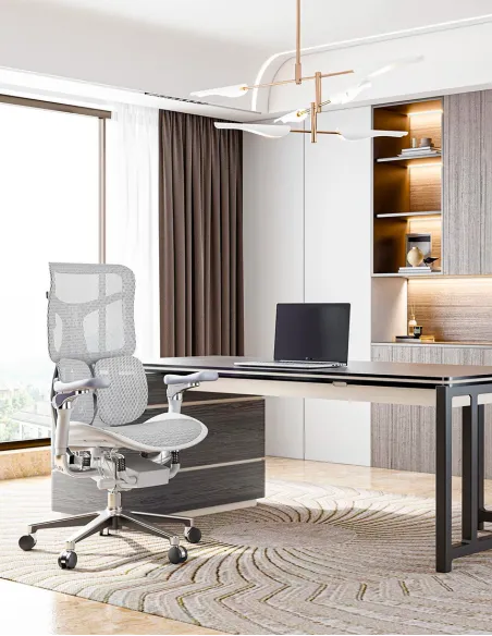 Кресло SIHOO DORO-S300 PRO WHITE эргономичное - купить Киев, Днепр, Одесса, Львов, Харьков