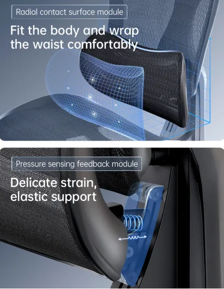 Крісло SIHOO DORO-C300 PRO BLACK ергономічне - купити Київ, Дніпро, Одеса, Львів, Харків