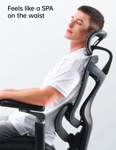 Кресло SIHOO DORO-C300 PRO BLACK эргономичное - купить Киев, Днепр, Одесса, Львов, Харьков