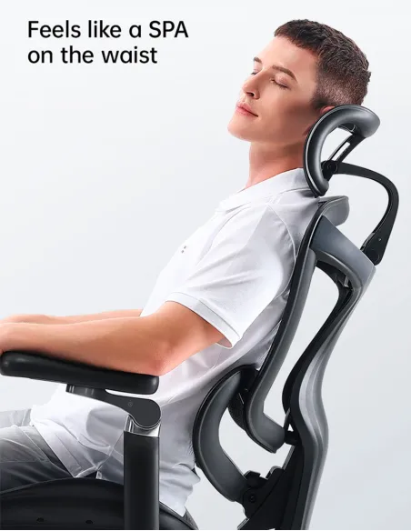 Кресло SIHOO DORO-C300 PRO BLACK эргономичное - купить Киев, Днепр, Одесса, Львов, Харьков