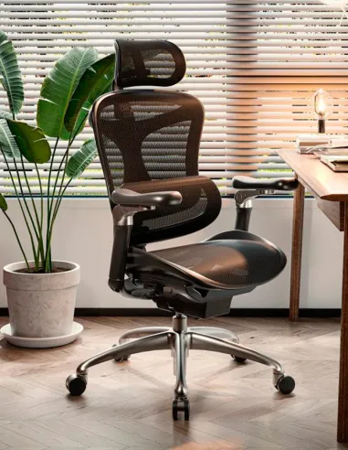 Кресло SIHOO DORO-C300 BLACK эргономичное - купить Киев, Днепр, Одесса, Львов, Харьков