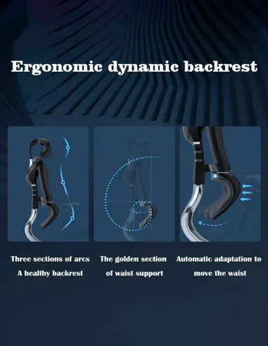 Кресло SIHOO M97 BLACK эргономичное - купить Киев, Днепр, Одесса, Львов, Харьков