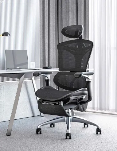 Кресло SIHOO M97 BLACK эргономичное - купить Киев, Днепр, Одесса, Львов, Харьков