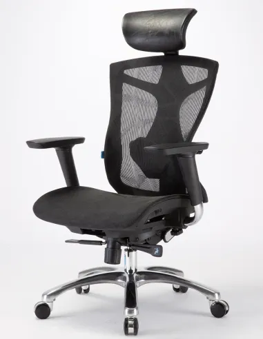 Кресло SIHOO V1 BLACK MESH эргономичное - купить Киев, Днепр, Одесса, Львов, Харьков