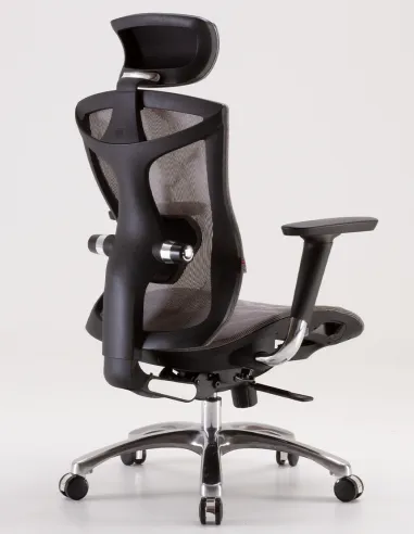 Кресло SIHOO V1 GREY MESH эргономичное - купить Киев, Днепр, Одесса, Львов, Харьков