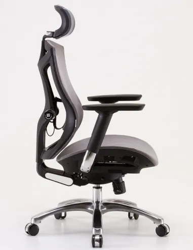 Кресло SIHOO V1 GREY MESH эргономичное - купить Киев, Днепр, Одесса, Львов, Харьков