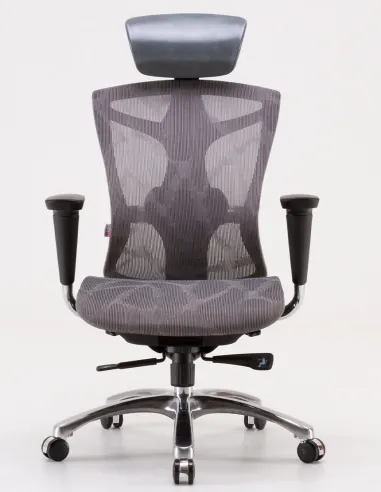 Кресло SIHOO V1 GREY MESH эргономичное - купить Киев, Днепр, Одесса, Львов, Харьков